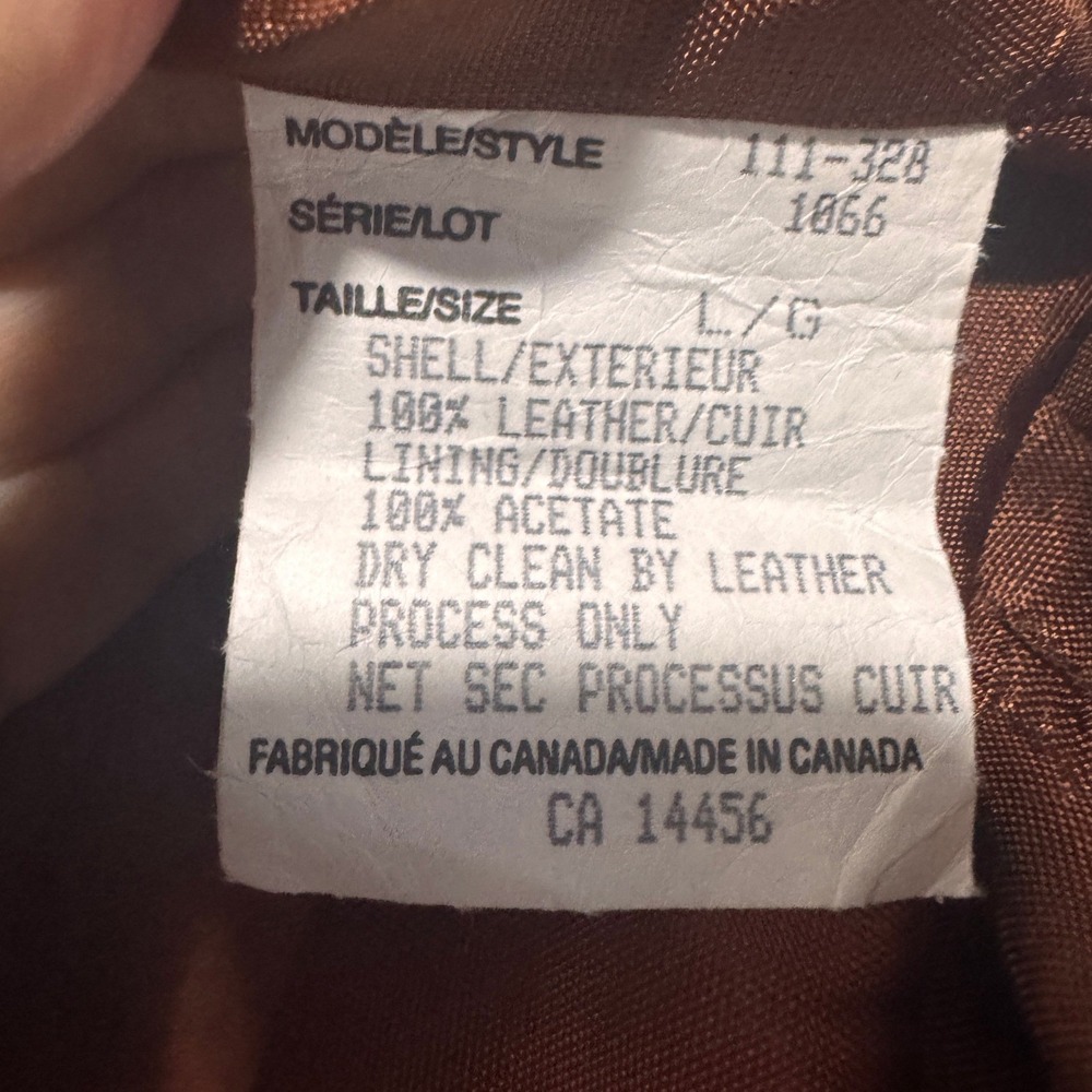 Tristan & Iseut Vintage Brown Suede Leather Fringe Western Vest Made in Canada L - Picture 5 of 5